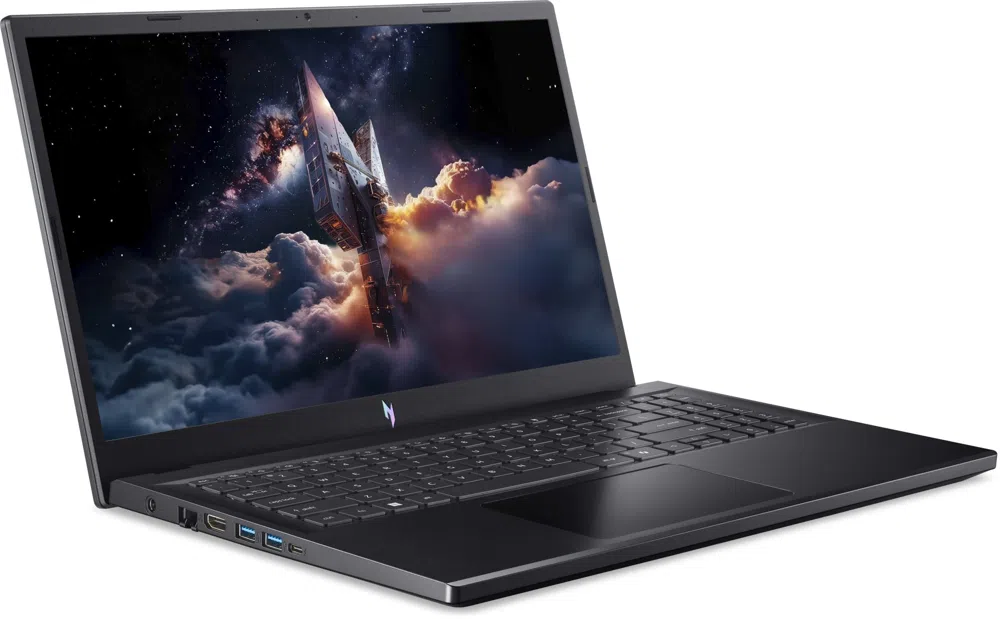 Ноутбук Acer Nitro V 15 ANV15-52-56WS Core 5 210H 16Gb SSD1Tb NVIDIA GeForce RTX 5060 8Gb 15.6" IPS FHD (1920x1080) без ОС black WiFi BT Cam (NH.QZ8CD.001)
