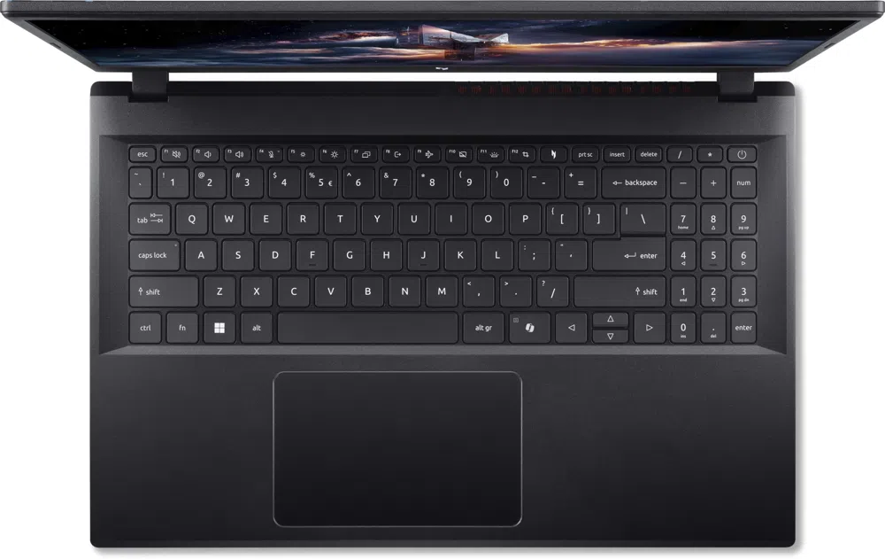 Ноутбук Acer Nitro V 15 ANV15-52-56WS Core 5 210H 16Gb SSD1Tb NVIDIA GeForce RTX 5060 8Gb 15.6" IPS FHD (1920x1080) без ОС black WiFi BT Cam (NH.QZ8CD.001)