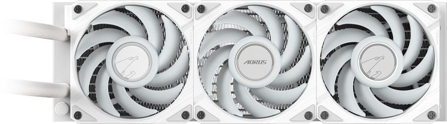 Система водяного охлаждения Gigabyte Aorus Waterforce II 360I ARGB Soc-AM5/AM4/1200/1700/1851 белый 4-pin 12.8-36.9dB Al Ret (GP-AORUS WATERFORCE II 360I)