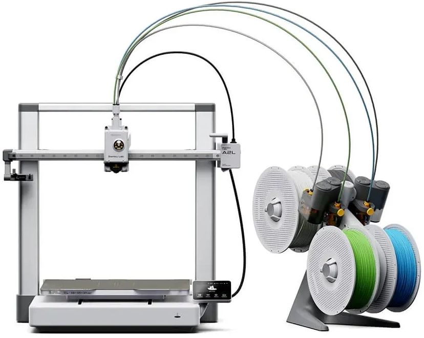 Принтер 3D Bambu Lab А2L Combo 330x320x325мм ABS/PLA/PETG/Flex/Carbon/TPU