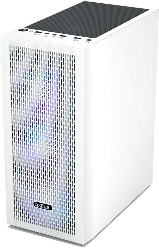 Корпус PcCooler MA100 Mesh Wh белый без БП ATX 5x120mm 2xUSB2.0 1xUSB3.0 audio bott PSU