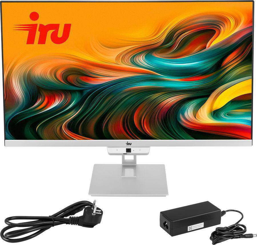 Моноблок IRU Planio 235 23.8" Full HD Ryzen 5 3500U (2.1) 16Gb SSD512Gb Vega 8 Windows 11 Pro WiFi BT 65W Cam серебристый 1920x1080 (RUS)
