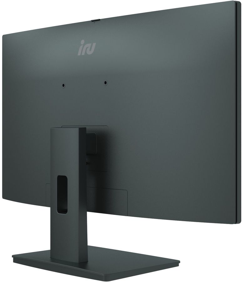 Моноблок IRU Planio 323 23.8" Full HD Ryzen 3 3200U (2.6) 8Gb SSD256Gb Vega 3 Windows 11 Pro GbitEth WiFi BT 60W Cam черный 1920x1080 (RUS)