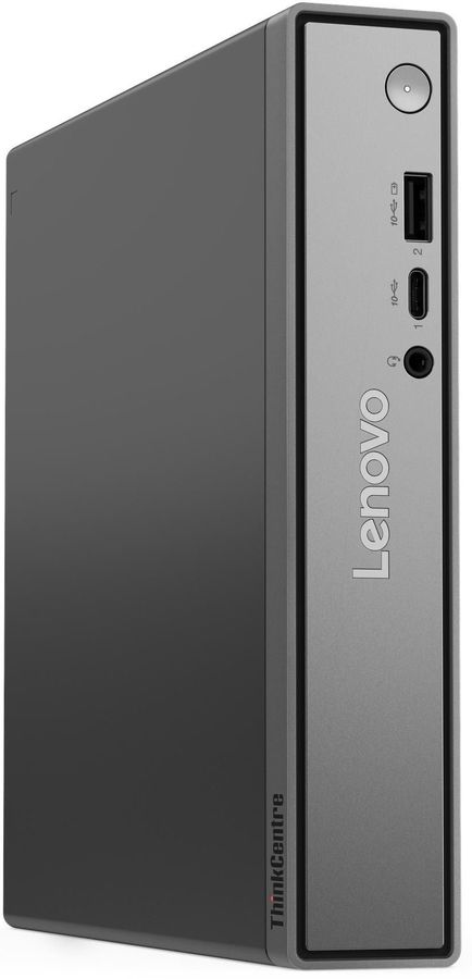 Неттоп Lenovo ThinkCentre Neo 50q G6 slim Core Ultra 5 226V (2.1) 16Gb SSD512Gb ARC 130V без ОС GbitEth WiFi BT 65W kb мышь клавиатура черный (13HR0017GP)