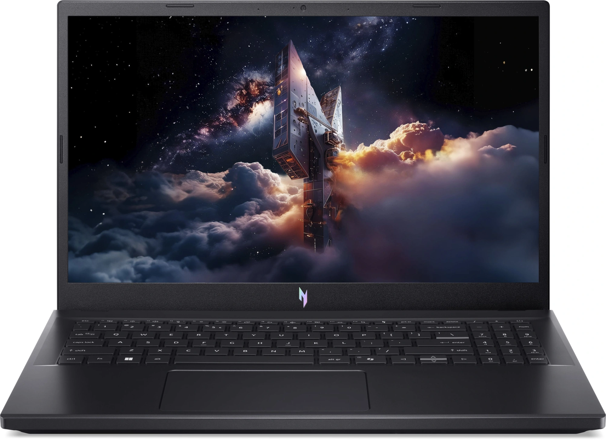 Ноутбук Acer Nitro V 15 ANV15-52-70SQ Core 7 240H 16Gb SSD512Gb NVIDIA GeForce RTX4050 6Gb 15.6" IPS FHD (1920x1080) Windows 11 Home black WiFi BT Cam (NH.QUASA.001)