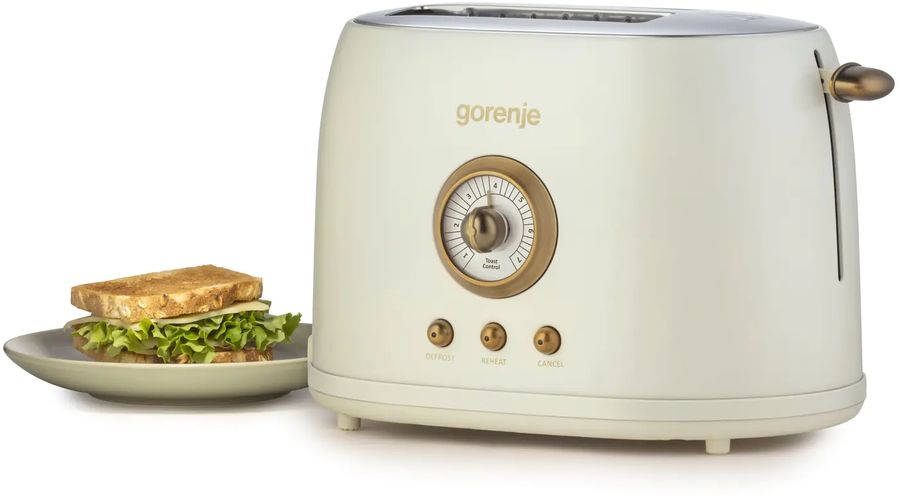 Тостер Gorenje T850CD 850Вт бежевый
