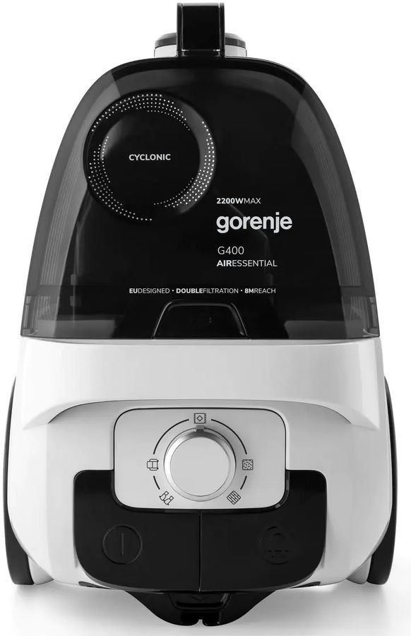 Пылесос Gorenje VC2201G4AEW 2200Вт белый/черный