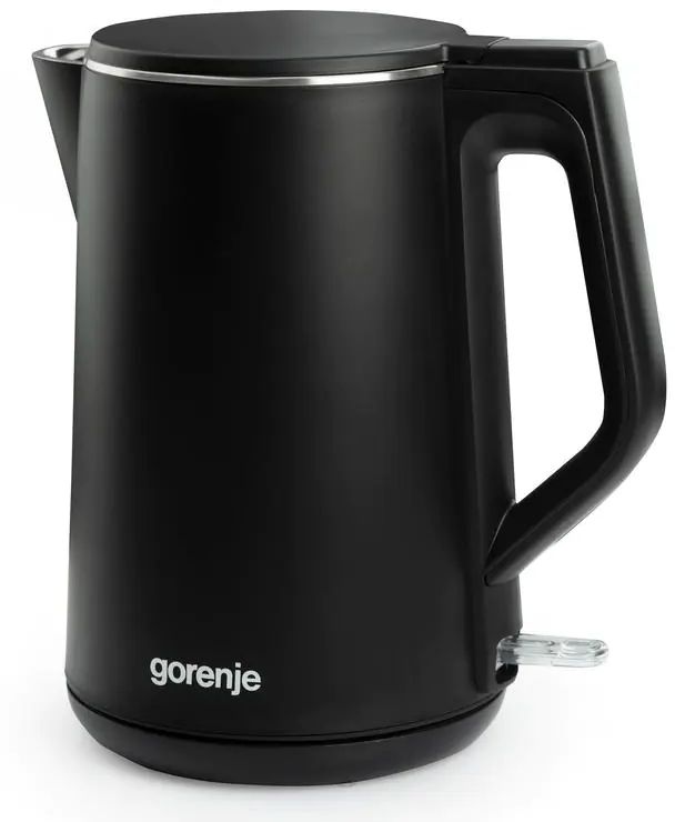 Чайник электрический Gorenje K15DWBK 1.5л. 2200Вт черный корпус: пластик