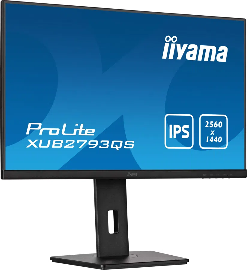 Монитор Iiyama 27" ProLite XB2793QSU-B1 черный IPS LED 16:9 HDMI M/M матовая HAS Piv 350cd 178гр/178гр 2560x1440 120Hz DP Quad 2K (1440p) USB 6.2кг
