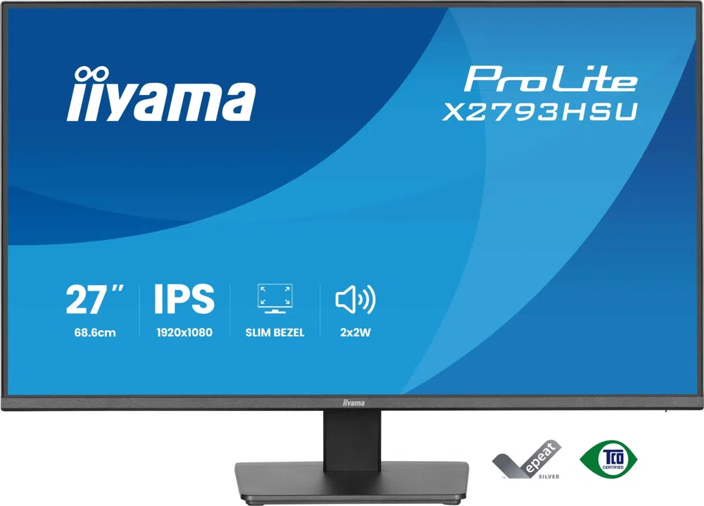 Монитор Iiyama 27" ProLite X2793HSU-B1 черный IPS LED 16:9 HDMI M/M матовая 350cd 178гр/178гр 1920x1080 120Hz DP FHD USB 4кг
