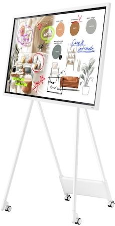 Панель Samsung 55" WM55FX белый VA LED 6.7ms 16:9 HDMI M/M матовая 450cd 178гр/178гр 3840x2160 4K USB 28.6кг