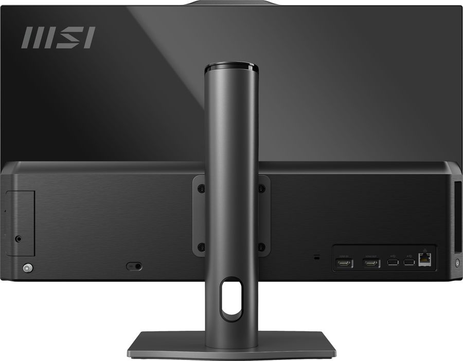 Моноблок MSI Modern AM272P 1MA-1490XRU 27" Full HD Core 3 100U (1.2) 16Gb SSD500Gb Graphics без ОС GbitEth WiFi BT 120W клавиатура мышь Cam черный 1920x1080