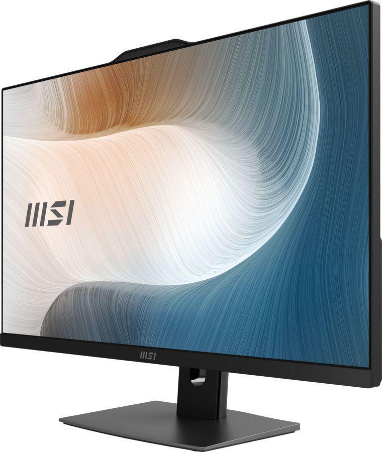 Моноблок MSI Modern AM272P 1MA-1490XRU 27" Full HD Core 3 100U (1.2) 16Gb SSD500Gb Graphics без ОС GbitEth WiFi BT 120W клавиатура мышь Cam черный 1920x1080