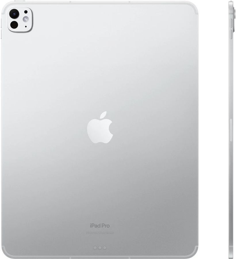 Планшет Apple iPad Pro 2025 A3357 M5 9C RAM12Gb ROM512Gb 11" OLED 2420x1668 iOS серебристый 12Mpix 12Mpix BT WiFi 10hr