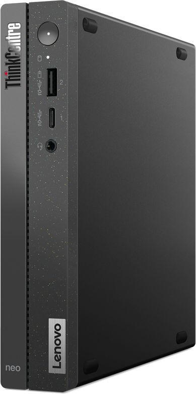 Неттоп Lenovo ThinkCentre Neo 50q G4 slim i5 13420H (2.1) 16Gb SSD256Gb UHDG Windows 11 Pro GbitEth WiFi BT 90W kb мышь клавиатура черный (12LN000BUS)