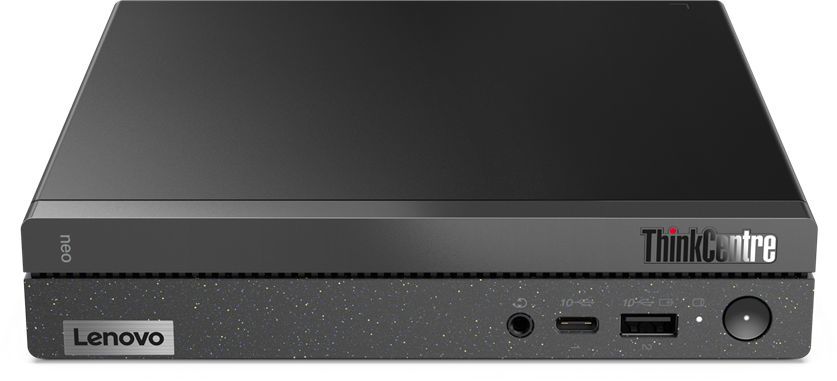 Неттоп Lenovo ThinkCentre Neo 50q G4 slim i5 13420H (2.1) 16Gb SSD256Gb UHDG Windows 11 Pro GbitEth WiFi BT 90W kb мышь клавиатура черный (12LN000BUS)