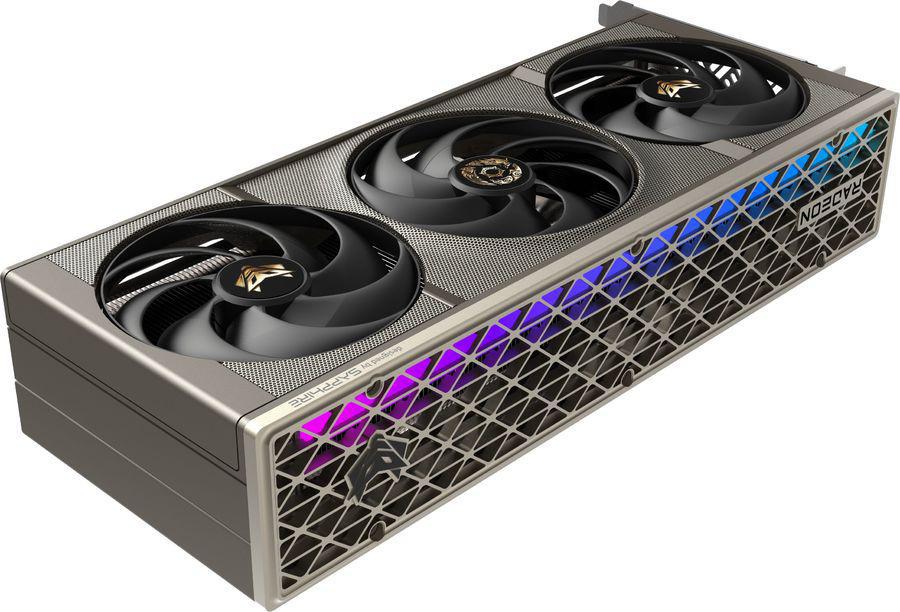 Видеокарта Sapphire PCI-E 5.0 11348-10-20G NITRO+AMD RADEON RX 9070 XT 16GB CRIMSON DESERT EDITION GAMING OC LITE AMD Radeon RX 9070XT 16Gb 256bit GDDR6 2520/20000 HDMIx2 DPx2 HDCP Ret