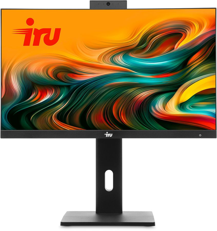 Моноблок IRU Tactio 27IP5 27" QHD i3 14100 (3.5) 8Gb SSD512Gb UHDG 730 CR без ОС GbitEth WiFi BT 120W Cam черный 2560x1440 (RUS)