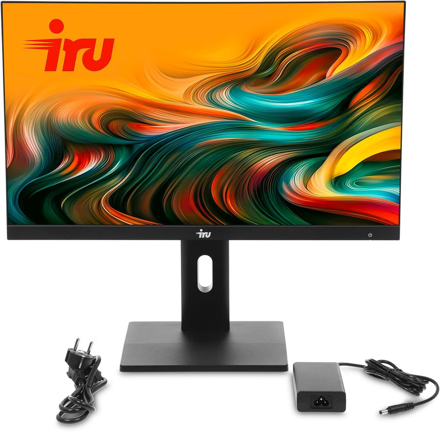 Моноблок IRU Tactio 27IP5 27" QHD i3 14100 (3.5) 8Gb SSD512Gb UHDG 730 CR без ОС GbitEth WiFi BT 120W Cam черный 2560x1440 (RUS)