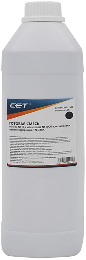 Тонер Cet CET121502 черный бутылка 486гр. для принтера bizhub C250i/C300i/C360i