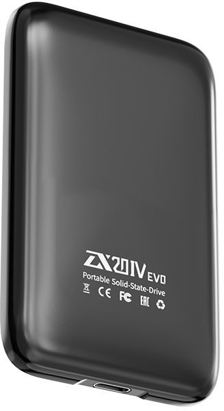 Накопитель SSD Netac USB3.2 Gen2x2 2TB NT01ZX20IVEVO-002T-32BK ZX20 IV EVO черный