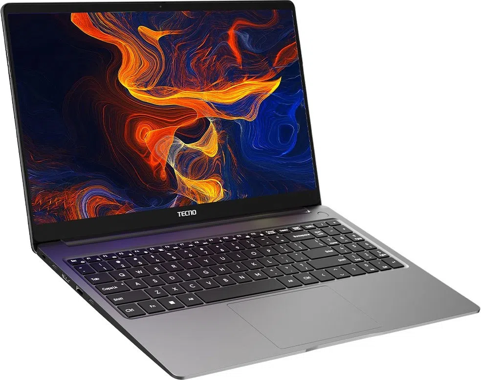Ноутбук Tecno MegaBook T15RA Core i5 13420H 8Gb SSD512Gb Intel UHD Graphics 15.6" IPS FHD (1920x1080) Windows 11 Home silver WiFi BT Cam 6140mAh (71003300380)