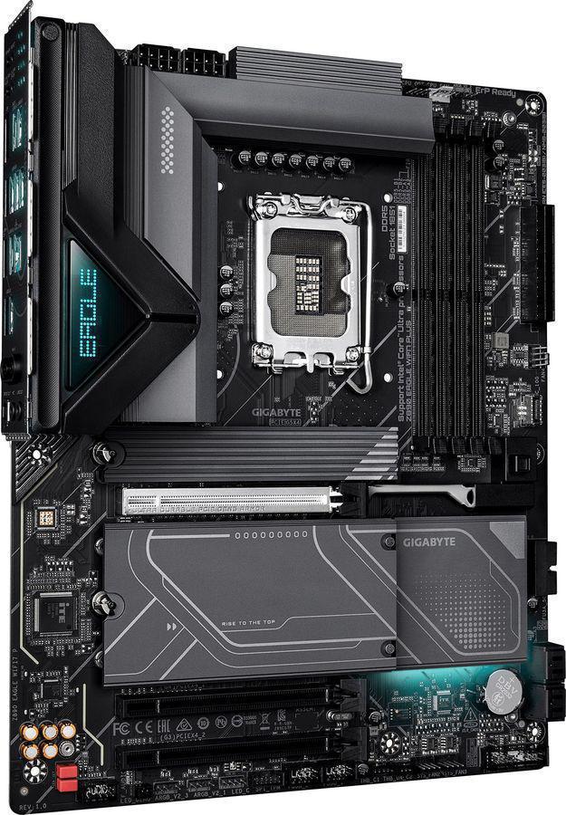 Материнская плата Gigabyte Z890 EAGLE WIFI7 PLUS Soc-1851 Intel Z890 ATX AC`97 8ch(7.1) 2.5Gg RAID+DP