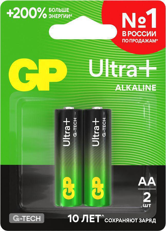 Батарея GP Ultra Plus Alkaline 15AUPA21-2CRSBNN4 AA (4шт) блистер
