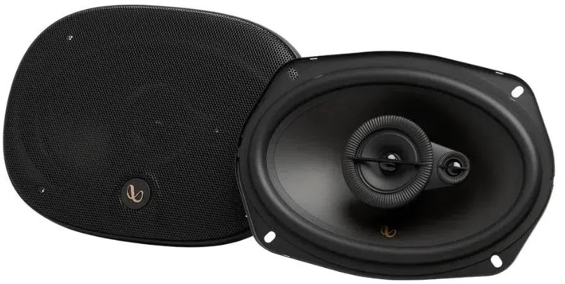 Колонки автомобильные Infinity Alpha 693M 195Вт 93дБ 3Ом 16x24см (6x9дюйм) (ком.:2кол.) коаксиальные трехполосные