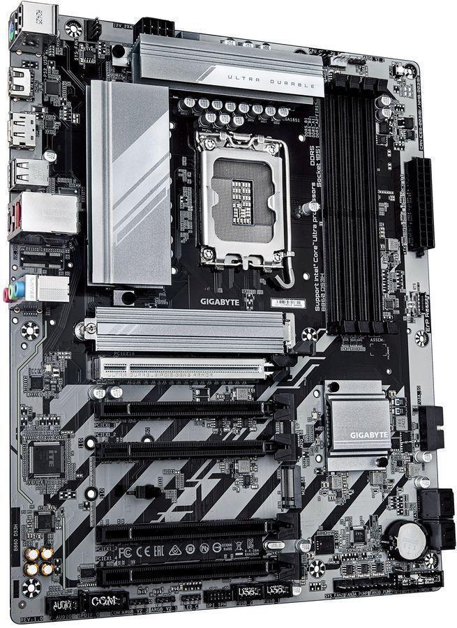Материнская плата Gigabyte B860 DS3H Soc-1851 Intel B860 4xDDR5 ATX AC`97 8ch(7.1) 2.5Gg RAID+HDMI+DP