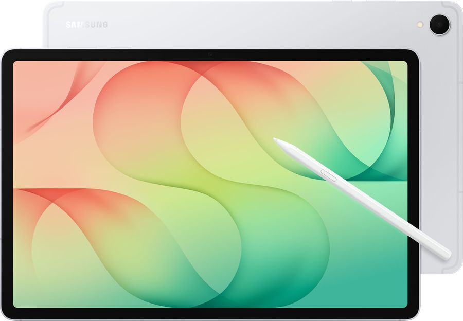 Планшет Samsung Galaxy Tab S12+ BSM-X846B 9500 4.21 8C RAM12Gb ROM512Gb 12.6" AMOLED 2X 2800x1752 5G eSIM Android 16 серебристый 13Mpix 12Mpix BT WiFi microSD 2Tb 10600mAh