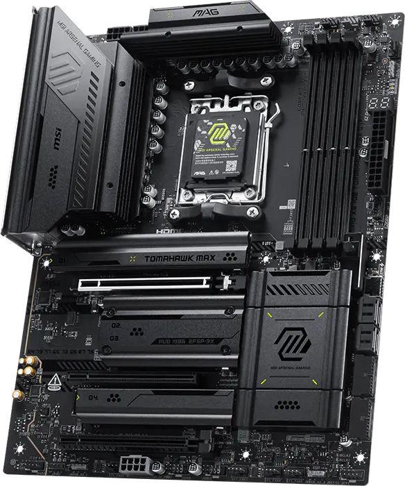 Материнская плата MSI MAG X870E TOMAHAWK MAX WIFI Socket AM5 AMD X870E ATX AC`97 8ch(7.1) 5Gigabit RAID+HDMI