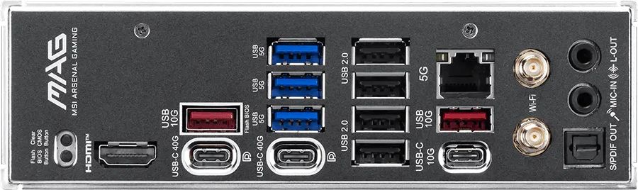 Материнская плата MSI MAG X870E TOMAHAWK MAX WIFI Socket AM5 AMD X870E ATX AC`97 8ch(7.1) 5Gigabit RAID+HDMI