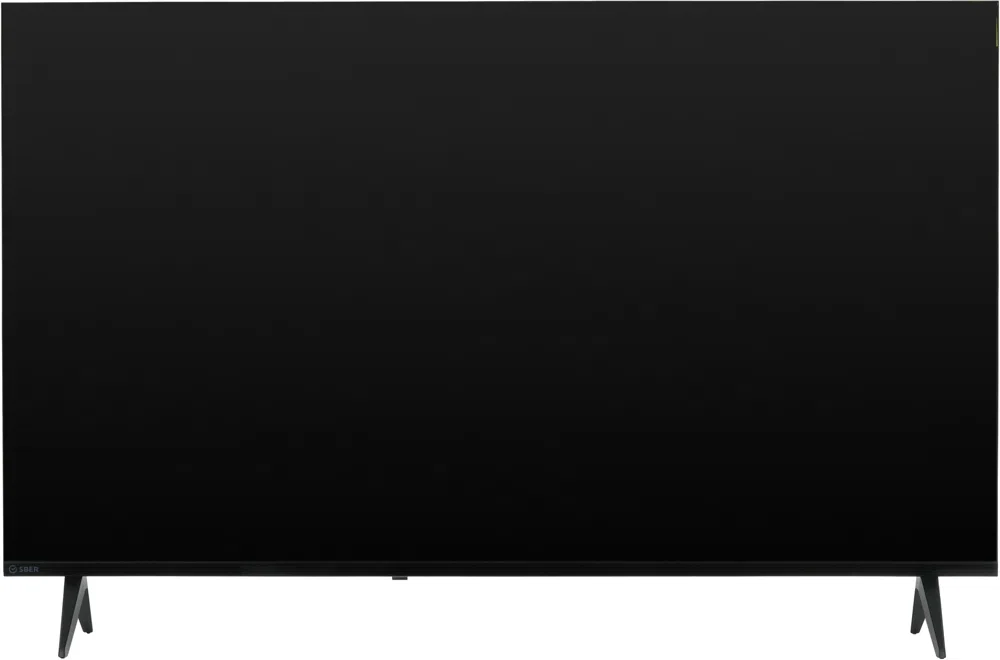 Телевизор LED Sber 50" SDX-50U5500DBB Салют ТВ Frameless черный 4K Ultra HD 60Hz DVB-T DVB-C DVB-S USB WiFi Smart TV