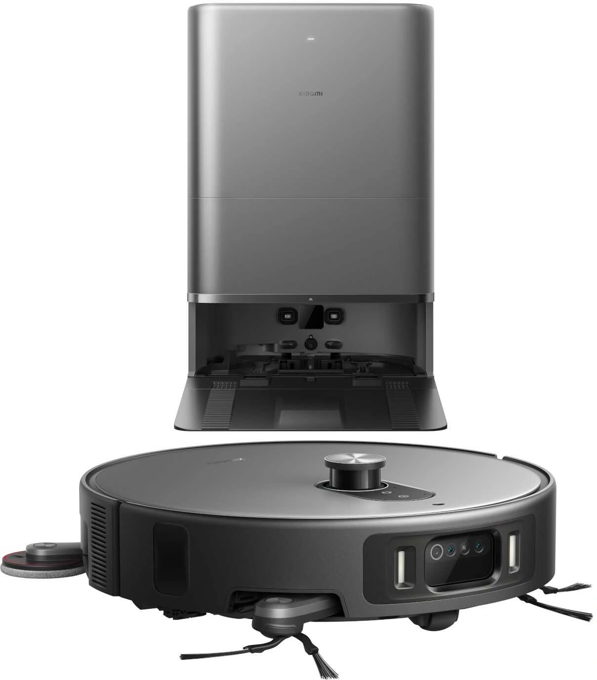 Пылесос-робот Xiaomi Robot Vacuum 6 Max EU 70Вт серый (в компл.:1мешок)