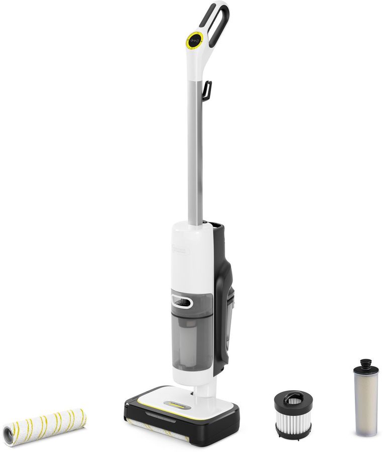 Пылесос паровой Karcher SCV 4 1600Вт белый/черный
