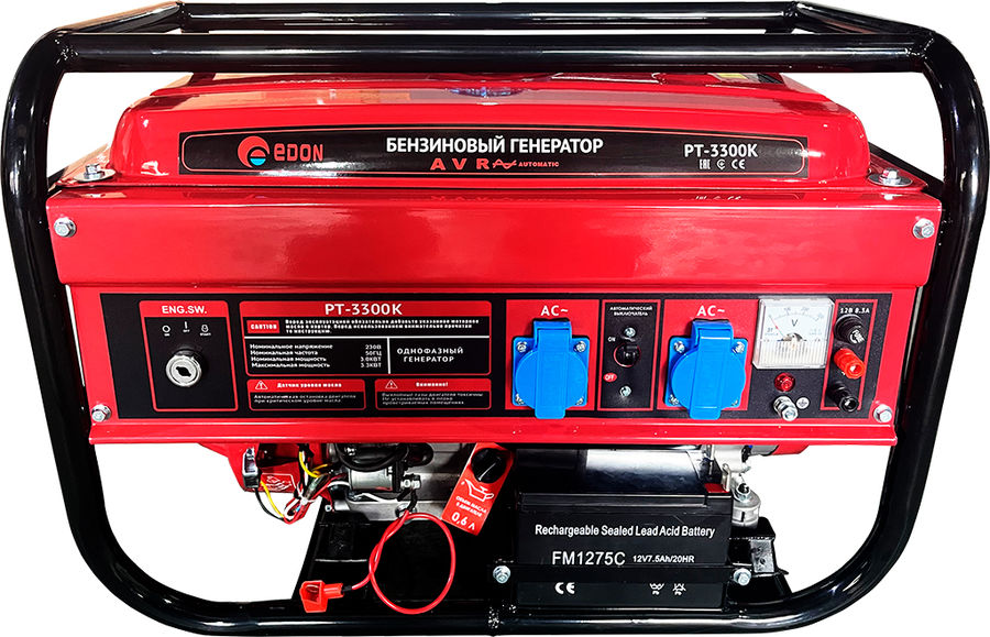 Генератор Edon PT-3300K 3.3кВт