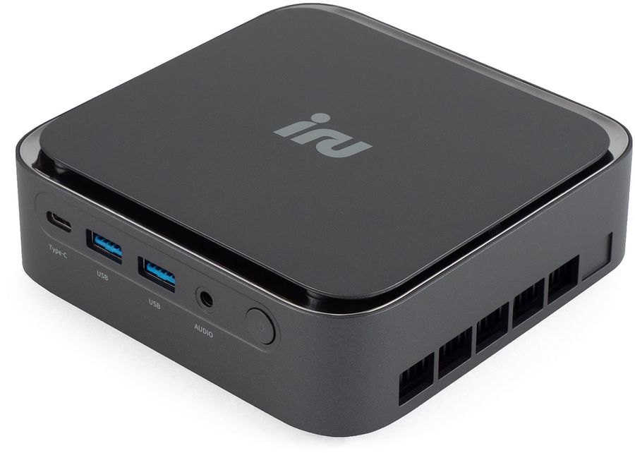 Неттоп IRU Tactio 513 i5 13420H (2.1) 16Gb SSD512Gb UHDG без ОС GbitEth WiFi BT 120W серый (RUS) (2216138)