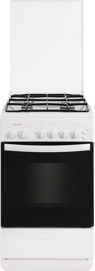 Плита Газовая Gefest GC 532E5WH белый (эмалированная крышка) реш.сталь