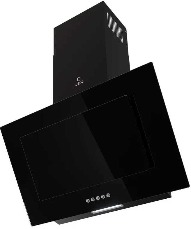 Вытяжка каминная Lex MIO G 600 Inverter черный управление: кнопочное (1 мотор)