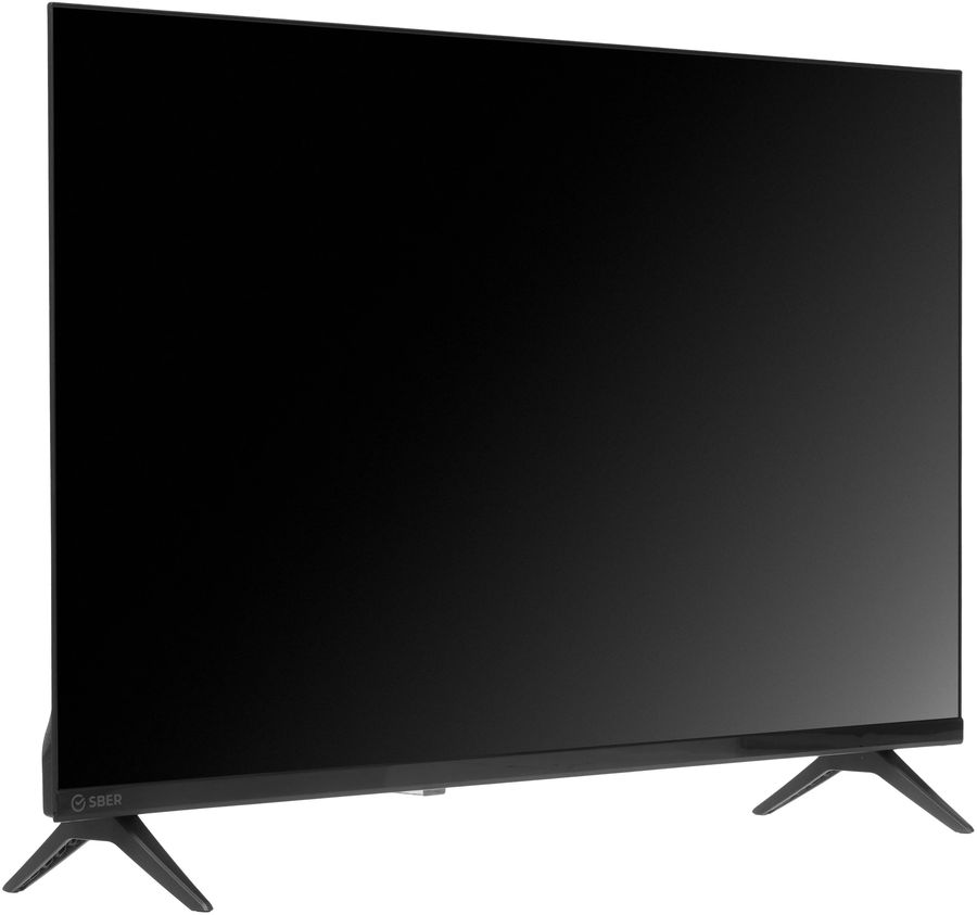 Телевизор QLED Sber 32" SDX-32FQ6031 Салют ТВ Frameless серый FULL HD 60Hz DVB-T DVB-T2 DVB-C DVB-S DVB-S2 USB WiFi Smart TV (RUS)