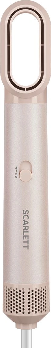 Фен-щетка Scarlett SC-HAS73I15 1000Вт розовое золото