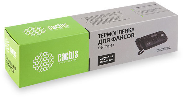 Термопленка Cactus CS-TTRP54 (2шт) 35м для Panasonic KX-FP141/143/145/148