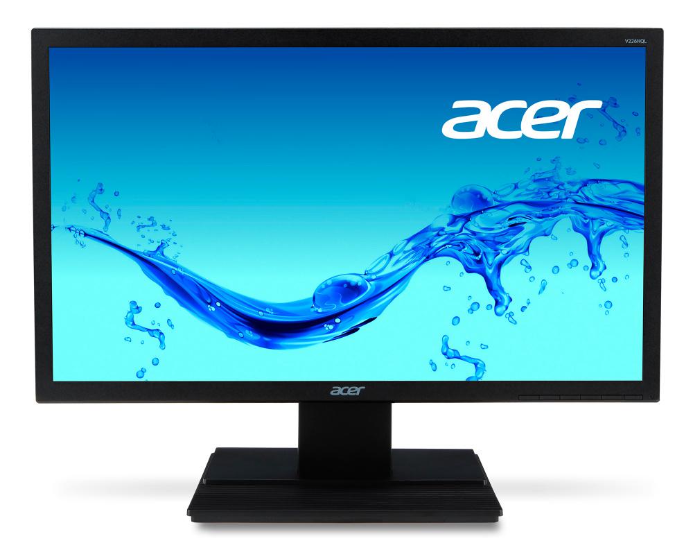 Монитор Acer 21.5" V226HQLbd черный TN LED 16:9 DVI матовая 250cd 170гр/160гр 1920x1080 60Hz VGA FHD 3.2кг