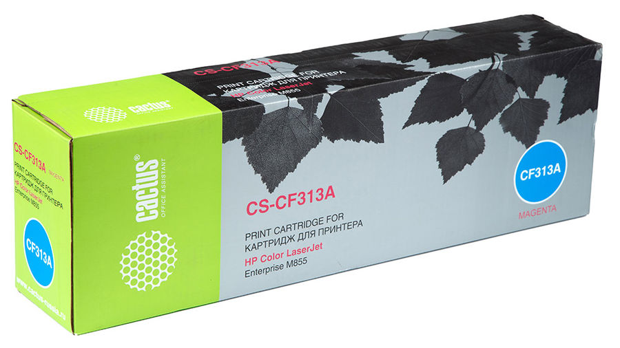 Картридж лазерный Cactus CS-CF313A CF313A пурпурный (31500стр.) для HP CLJ Ent M855