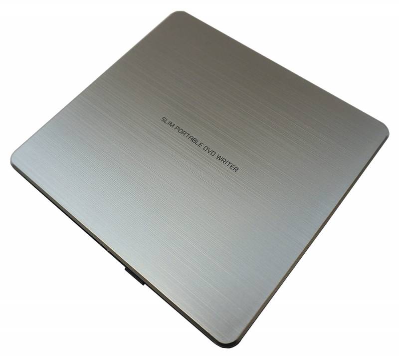 Привод DVD-RW LG GP60NS60 серебристый/черный USB slim ultra slim внешний RTL