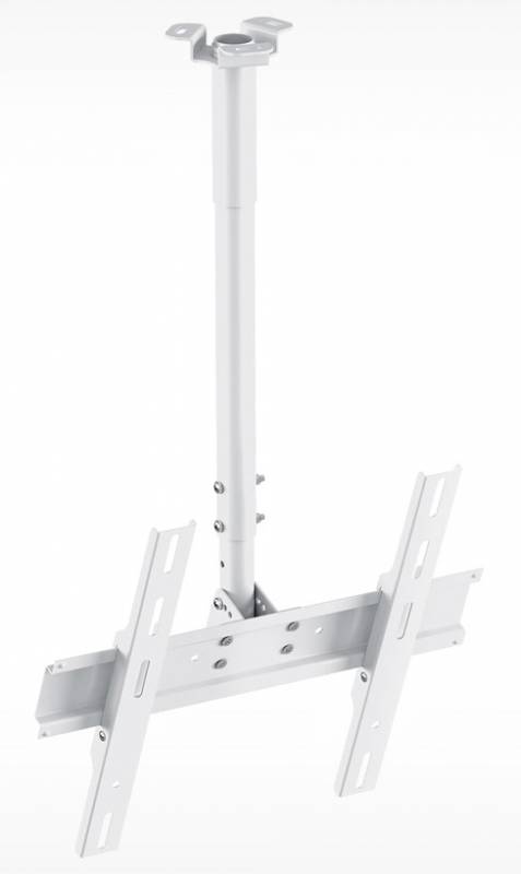 Кронштейн для телевизора Holder PR-101-W белый 32"-65" макс.60кг потолочный фиксированный