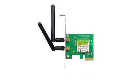 Сетевой адаптер Wi-Fi TP-Link TL-WN881ND N300 PCI Express (ант.внеш.съем) 2ант.