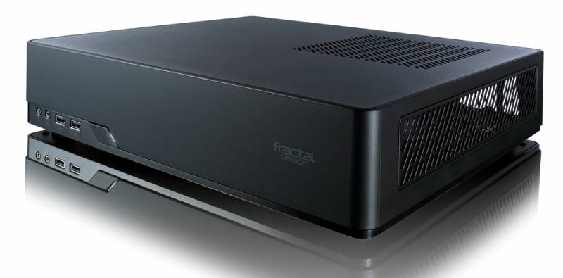 Корпус Fractal Design Node 202 черный без БП miniITX 2x120mm 2xUSB3.0 audio bott PSU
