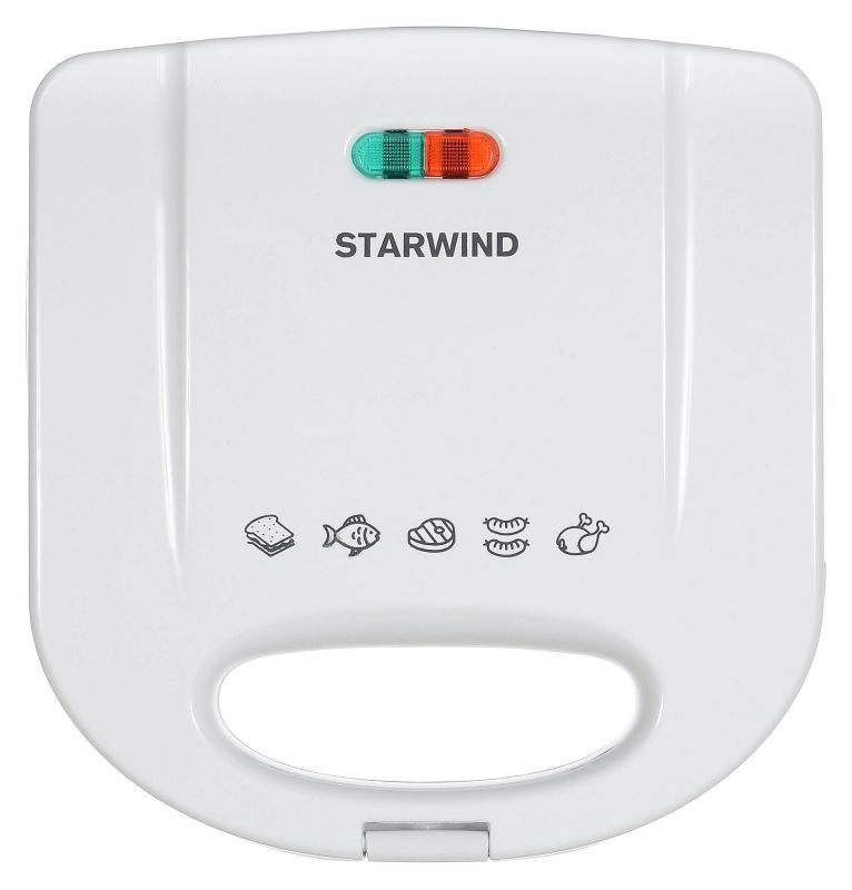 Сэндвичница Starwind SSW2111 700Вт белый